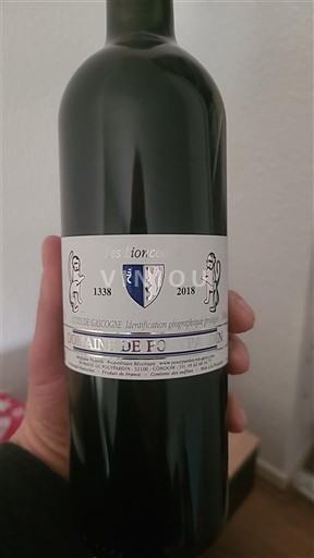 Vin Rouge sec Passion Domaine Fon 2018 France Bordeaux AOC