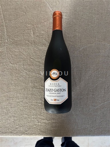 Vinhos Rouge sec Crianza Zuazo Gaston 2007 Espanha La Rioja Rioja DO