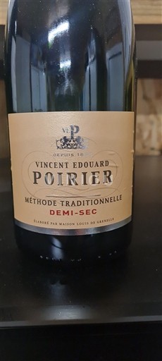 Loiredalen Crémant-de-Loire Vincent Edouard Poirier Ikke-årgang
