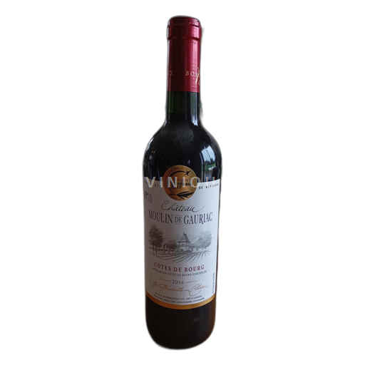 Bordéus Côtes-de-bourg Château Moulin de Gauriac 2016