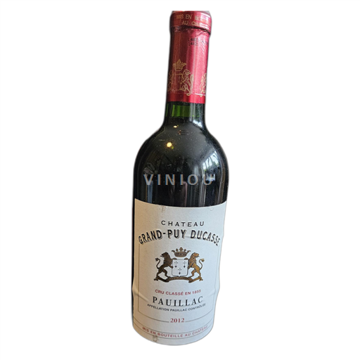 Bordeaux Pauillac Château Grand-Puy Ducasse 2012