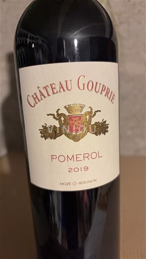 Bordeaux Pomerol Château Gouprie 2019