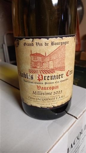 Burgundija Chablis Premier Cru Jacquinot EARL Vaucopin 2023