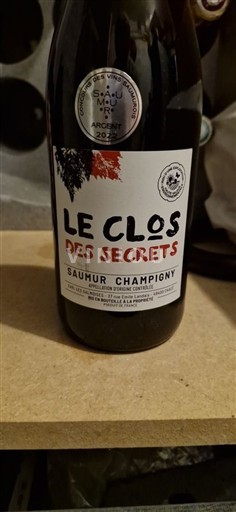 Lugina e Luarës Saumur-champigny Le Clos des Secrets 2022