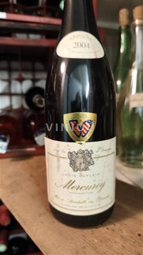 Vine Rouge sec Louis Duprez 2004 Frankrig Bourgogne Mercurey AOC