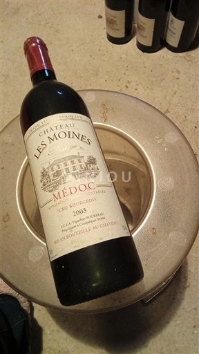 Bordo Медок Château Les Moines 2003