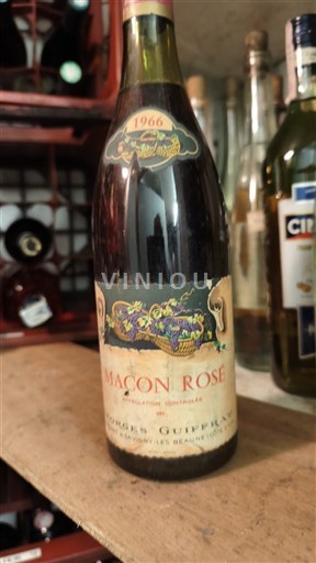 Burgundy Mâcon and Mâcon-Villages Georges Guiffrey 1966