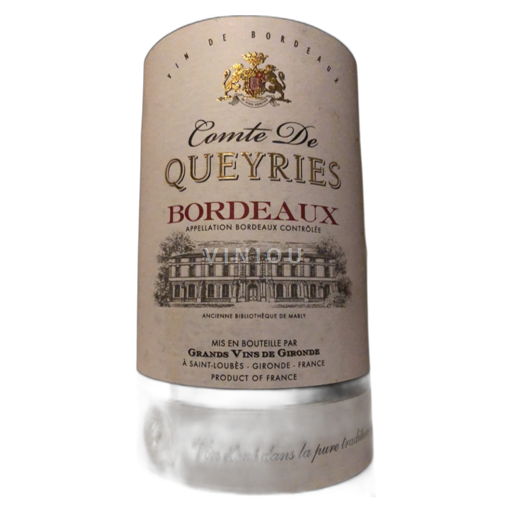 Bordeaux Grands Vins de Gironde Comte de Queyries 2017