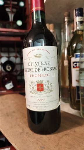 Bordo Фронсак Château Verthe de Fronsac 2000