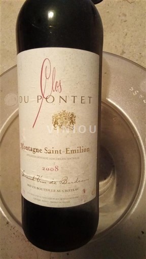 Bordo Montanja Sen Emilion Clos du Pontet 2008