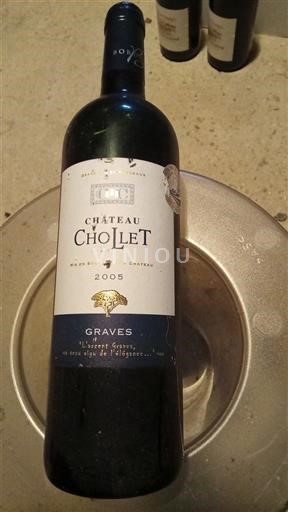 Bordoja Graves Château Chollet 2005