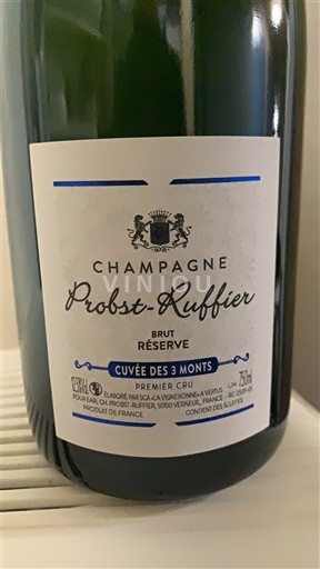 Champagne Premier Cru Probst-Ruffier des 3 Monts Ikke-årgang