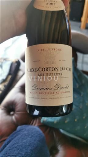 Burgundy Aloxe-Corton Premier Cru Domaine Deudon Vieille Vigne Les Guerets 2005