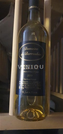 Лангедок Мускат Сен Жан де Минервое Domaine Barroubio 2015