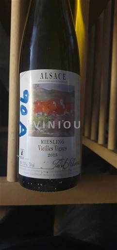 Wines Blanc sec Vieilles Vignes 2015 France Alsace Not Specified AOC