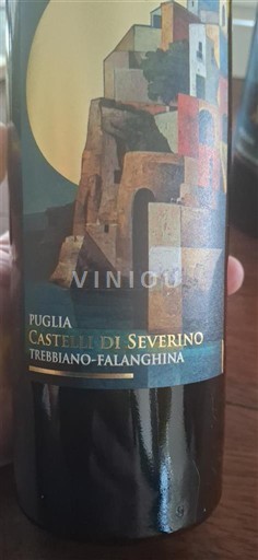 Vinhos Blanc sec Trebbiano-Falanghina Castelli di Severino Non millésimé Itália Apúlia Não especificado DOC