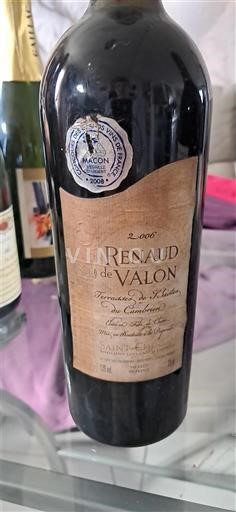 Vinuri Rouge sec Renaud de Valon 2006 Franța Bordeaux Blaye-Côtes-de-Bordeaux AOC