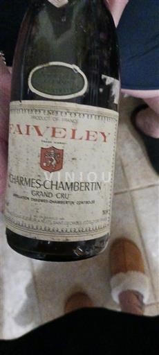 Vin Rouge sec Domaine Faiveley Non millésimé Francuska Burgundija Charmes-chambertin AOC Grand Cru