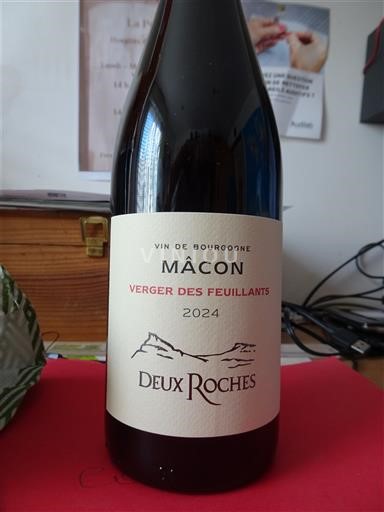 Burgundy Mâcon and Mâcon-Villages Deux Roches Verger des Feuillants 2024