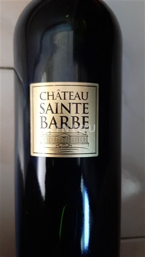 Bordeaux Bordeaux supérieur Château Sainte Barbe 2008