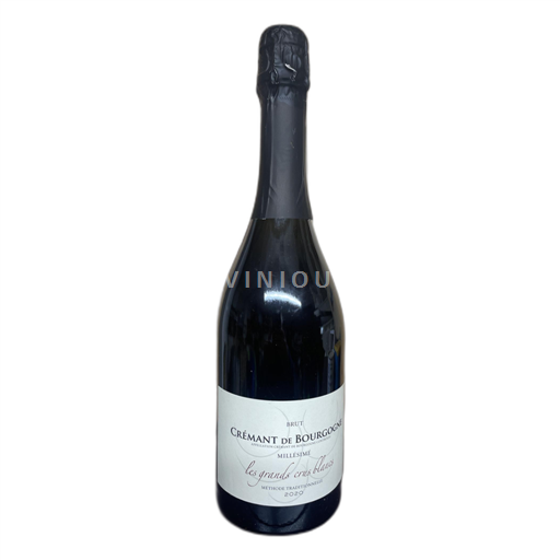 Vin Effervescent Blanc brut Les Grands Crus Blancs 2020 France Bourgogne Crémant-de-bourgogne AOC