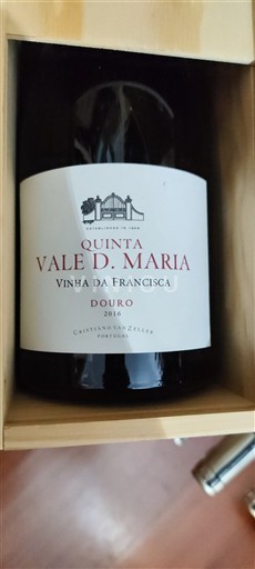 Portugalia Douro Quinta Vale D. Maria Vinha da Francisca 2016
