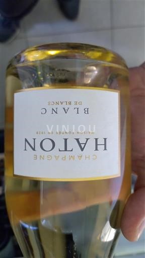 Champaña Champán Champagne Hatton Blanc de Blancs Sin añada