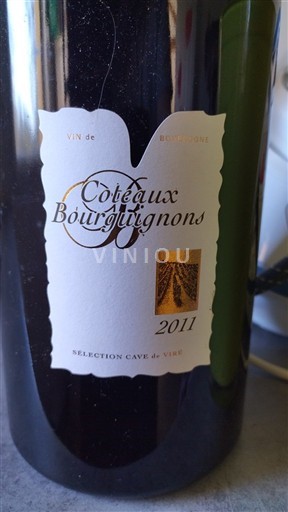 Burgundy Coteaux Bourguignons Cave de Viré Sélection Cave de Viré 2011