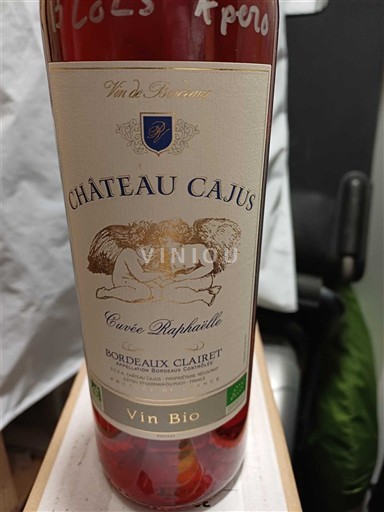 Bordo Bordo klare Château Cajus Raphaëlle 2025