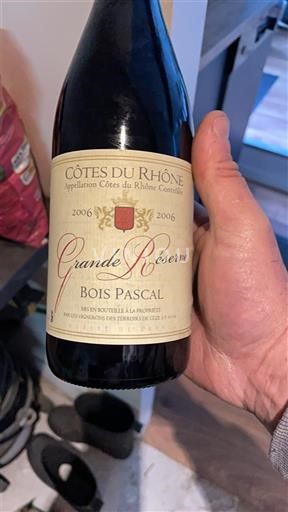 Рона долина Кот дю Рон Bois Pascal Grande Réserve 2006