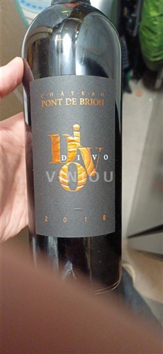 Bordeaux Graves Château Pont de Brion Divo 2018