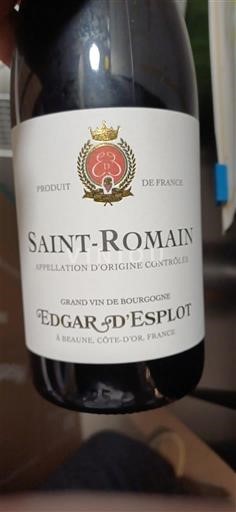 Burgundija Saint-Romain Edgar d'Esplot 2023