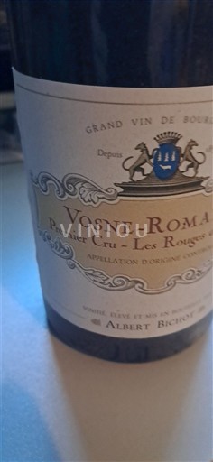 Burgund Vosne-romanée Premier Cru Albert Bichot Premier Cru - Les Rouges 2013