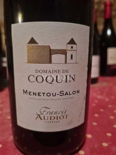 Loiredalen Menetou-salon Domaine Coquin Ikke-årgang