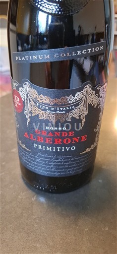 Pulia Primitivo di Pulia Grande Alberone Platinum Collection Jo Viti