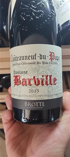 Lugina e Ronës Châteauneuf-du-Pape Domaine Barville 2015