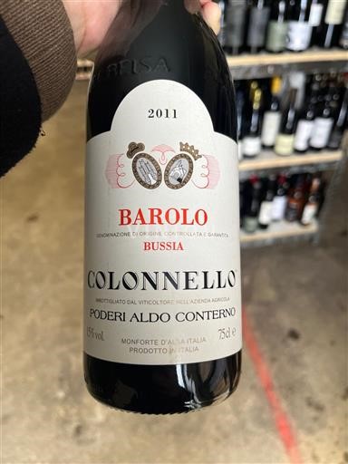 Piemont Barolo Poderi Aldo Conterno Colonnello 2011