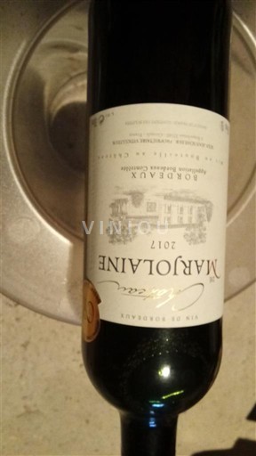 Bordoja Bordo Marjolaine 2017