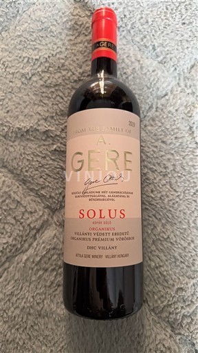 Villány Ikke spesifisert A. Gere Solus 2019