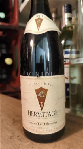 Lugina e Ronës Hermitage Cave de Tain l'Hermitage Nobles Rives 2001