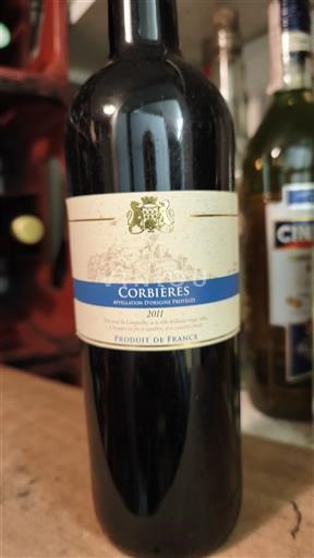 Vin Rouge sec Terre Inconnue 2011 Francë Languedok Corbières AOC