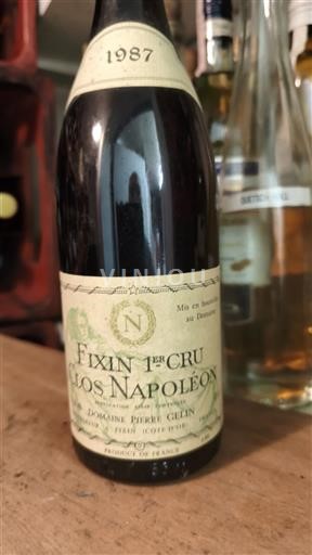 Burgund Ikke spesifisert Premier Cru Domaine Pierre Gelin Clos Napoléon 1987