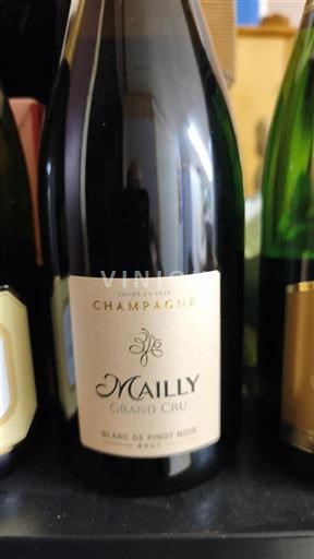 Champagne Grand Cru Mailly Blanc de Pinot Noir Ikke-årgang