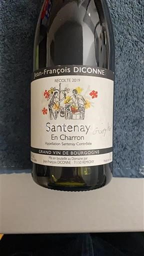 Burgundija Сантене Jean-François Diconne En Charron 2019