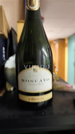 Vinhos Espumantes Blanc doux Zonin Non millésimé Itália Piemonte Asti DOC