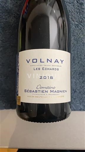 Burgundija Volnay Domaine Sébastien Magnien Les Echards 2018