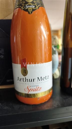 Wines Rouge sec Esprit Spritz Arthur Metz Non millésimé France Alsace Vin de France