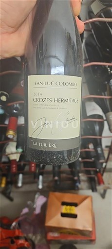 Lugina e Ronës Crozes-hermitage Jean-Luc Colombo La Tuilière 2014