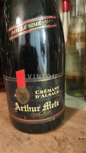 Alsace Crémant d'Alsace Arthur Metz 1999