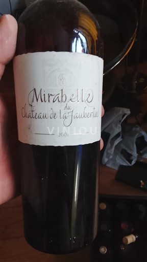 Jugperëndim Bergerak Château La Jaubertie Mirabelle 2001